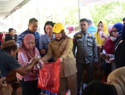 HUT ke-80 TNI AU, Wagub Idah Syahidah Hadirkan Pasar Murah dan Layanan Kesehatan Gratis untuk Warga