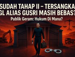 Sudah Tahap II, Tersangka GL Alias Gusri Masih Bebas Berkeliaran?