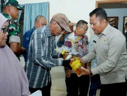 Wabup Asahan Salurkan Bansos Pangan Alokasi 2 Bulan