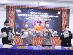 Polres Asahan Gagalkan Peredaran 10 Kg Sabu dan Ribuan Vape Berbahaya