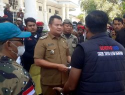 GM GRIB Jaya Demo di Kantor Bupati Lanjut ke Dinsos Asahan