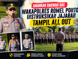 Wakapolres Romel Pontoh Tegaskan Pengamanan Maksimal Jelang Dakwah UAS di Kotamobagu