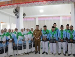 48 Calon Haji Asal Kotamobagu Resmi Dilepas, Wawali Pesan Jaga Kondisi Selama di Tanah Suci