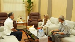 Kakanwil BPN Gorontalo Terima Audiensi Kepala BPKH Wilayah XV Bahas Sinergi Penataan Ruang