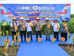 Wagub Surya Hadiri Panen Raya Jagung Serentak, Presiden Tekankan Pentingnya Swasembada Pangan