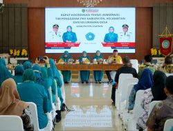 Rakornis 2026, 16 Ketua PKK Kecamatan di Asahan Dilantik