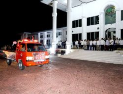 Forkopimda Asahan Lepas Pawai Takbiran Sambut Hari Raya Idul Adha 1447 H
