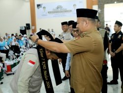 Wabup Asahan Sambut Kepulangan Jamaah Haji Kloter 7 di Medan