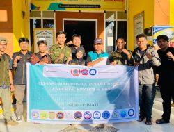 Aliansi Mahasiswa Peduli Bencana Salurkan Bantuan Kemanusiaan untuk Korban Banjir di Desa Bualo, Gorontalo Utara