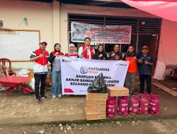 Pertamina Patra Niaga Regional Sulawesi Melalui IT Bitung Salurkan Bantuan Penanganan Banjir Bandang di Kabupaten Bolaang Mongondow