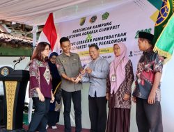 Kampung Reforma Agraria Clumprit Diresmikan, ATR/BPN Dorong Kesejahteraan Warga Lewat Wakaf Produktif