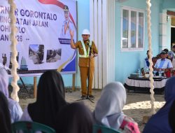 Perbaikan Jalan Mohiyolo–Lakeya Dimulai, Warga Apresiasi Komitmen Gubernur Gusnar Ismail Menepati Janji
