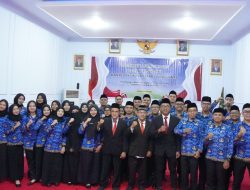 Kanwil BPN Gorontalo Ikuti Pengambilan Sumpah PNS dan Pelantikan Pejabat Fungsional ATR/BPN