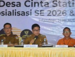 Wakili Wali Kota, Rendy Mangkat Canangkan Program Desa Cinta Statistik Tahun 2026