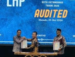 Pemkot Kotamobagu Kembali Raih Opini WTP, Torehkan Prestasi ke-13 Berturut-turut dari BPK