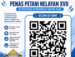 Pemprov Gorontalo Ajak Masyarakat Ikut Survei Dampak Ekonomi PENAS XVII