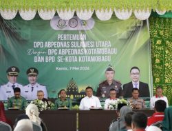 Kajati Sulut dan Pemkot Kotamobagu Perkuat Sinergitas BPD dan Sangadi Se-Kotamobagu