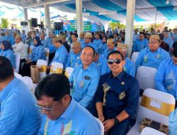 Dampingi Staf Ahli Menteri ATR/BPN, Kanwil BPN Gorontalo Hadiri Puncak PENAS XVII Bersama Presiden Prabowo