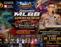 HUT Bhayangkara ke-80, Polres Boltim Gelar Turnamen Mobile Legends Kapolres Cup