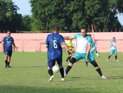 Pembukaan Turnamen Piala Bergilir Dandim 0208/Asahan 2026 Ditandai Laga Ekshibisi Forkopimda VS Anak Harimau