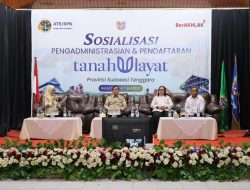 ATR/BPN Sosialisasikan Sertipikasi Tanah Ulayat kepada Masyarakat Adat Buton Selatan