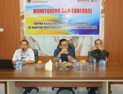 Kakanwil BPN Gorontalo Lakukan Kunjungan Perdana ke Kantor Pertanahan Pohuwato, Fokus pada Evaluasi Kinerja
