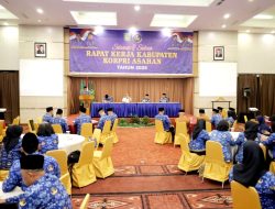 Bupati Taufik Buka Rakerkab Korpri Asahan 2026