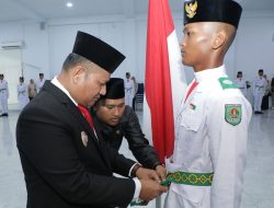 Wabup Rianto Kukuhkan Paskibraka Asahan 2026