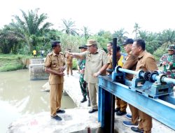Bupati Asahan Tinjau Irigasi Silau Maraja
