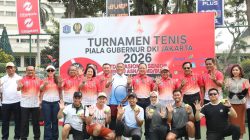 ATR/BPN Ikuti Turnamen Tenis Piala Gubernur DKI 2026, Perkuat Sinergi Antarinstansi Lewat Olahraga