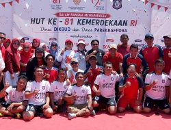 DKPTPH Provinsi Gorontalo Kembali Juara Lomba Hadang Putra, Pertahankan Gelar Tiga Tahun