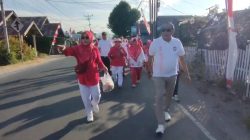 Semarak HUT ke-81 Kemerdekaan RI, DKPTPH Gorontalo Gelar Jalan Sehat dan Berbagi Paket Pangan kepada Masyarakat