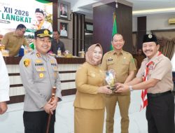 Plt. Bupati Tiorita Lepas 85 Kontingen Langkat ke Jambore Nasional XII