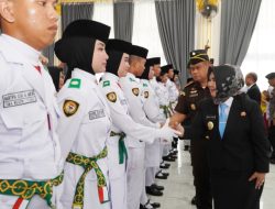 Tiorita Minta Paskibraka Langkat Jadi Generasi Pejuang Indonesia Maju
