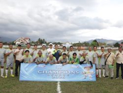 Turnamen Akbar BMR Dimulai, Wali Kota Kotamobagu Tekankan Fair Play dan Persatuan