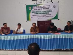 Matangkan Arah Pembangunan 2027, Pemdes Moyag Todulan Gelar Musrenbang Desa