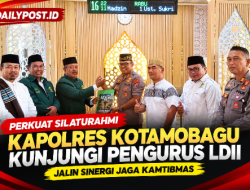 Kapolres Abdul Kholik dan Haji Ninong Dorong Keamanan Kotamobagu Lewat Komunikasi