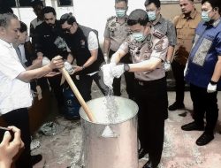 Polres Asahan Komitmen Perangi Narkotika