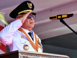 Bupati Sofyan Pimpin Upacara HUT RI ke-81 di Limboto