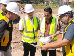 Wali Kota dan Wakil Wali Kota Kotamobagu Tinjau Proyek Infrastruktur, Tegaskan Kualitas Pekerjaan Jadi Prioritas Utama