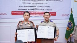 BPN Gorontalo dan Polda Perkuat Sinergi Pertanahan, PKS Segera Ditandatangani