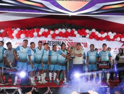 Semarak HUT RI ke-81, Sangadi Habel Lokiman Gelar Sangadi Cup Antar Dusun di Poyowa Kecil