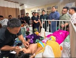 Wali Kota Kotamobagu Jenguk Korban Tragedi Drag Race di RSUP Kandou untuk Pastikan Penanganan Medis Berjalan Optimal