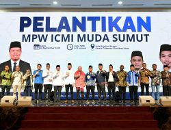 Pelantikan MPW ICMI Muda Sumut, Wagub Surya Dorong Pengurus Hadirkan Karya Nyata