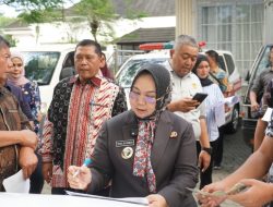 Tiorita Lanjutkan Inspeksi Kendaraan Dinas, Tertibkan Kendaraan Dinas Bermasalah
