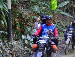 Bukan Naik Mobil Mewah, Gubernur Gusnar Ismail Pilih Motoran Dua Hari Lewati Jalur Ekstrem Demi Warga Pinogu