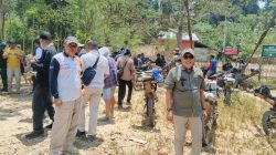 Tinjau Ketahanan Pangan Pinogu, Gubernur Gorontalo dan Jajaran DKPTPH Tempuh Jalur Motor