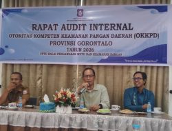 Perkuat Kinerja dan Kualitas Pelayanan, OKKPD Provinsi Gorontalo Gelar Rapat Audit Internal