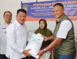 262 PBP di Kecamatan Bandar Pulau dapat Beras