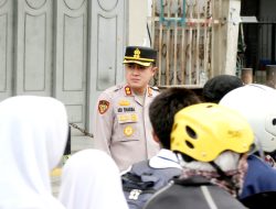 Kapolres Asahan Ikut Serta Gatur Lalin di Kisaran
